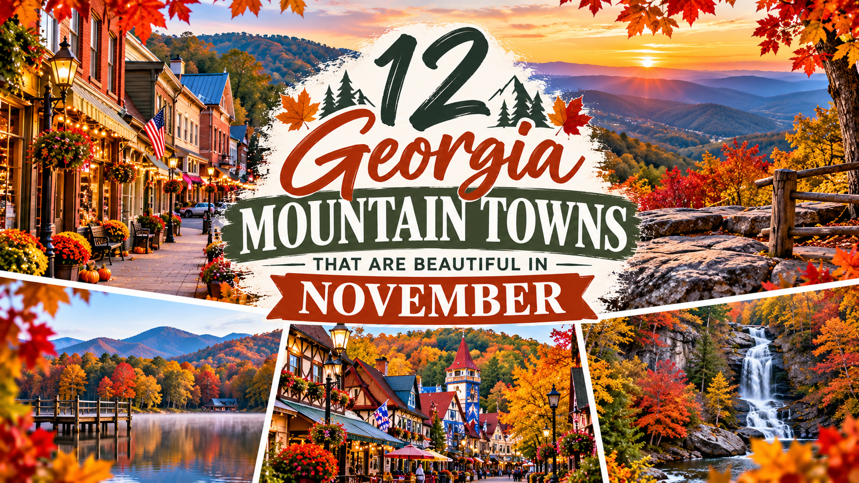 12 Georgia Mountain Towns That Are Beautiful in November