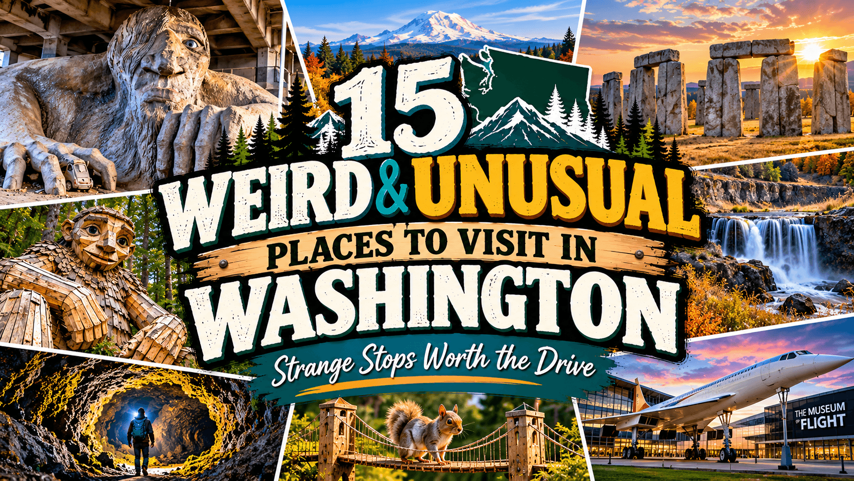 15 Weird & Unusual Places to Visit in Washington