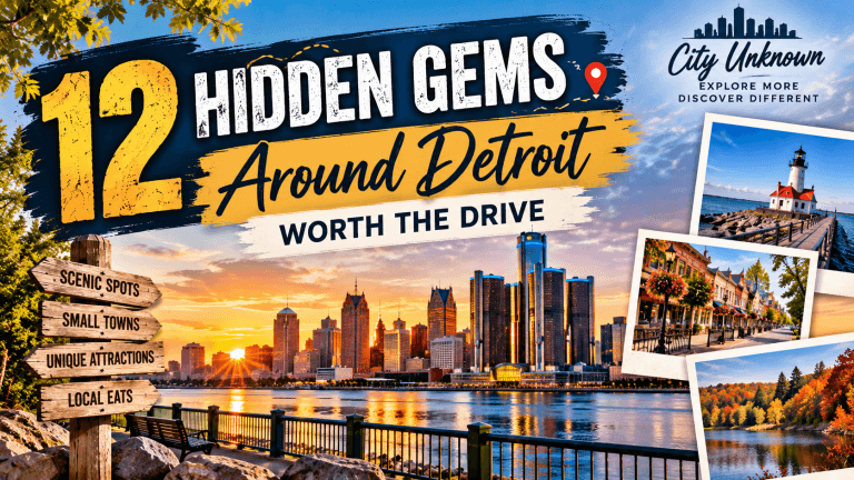 12 Hidden Gems Around Detroit Worth the Drive