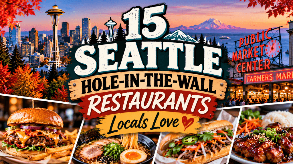 Seattle’s 15 Hole-in-the-Wall Restaurants