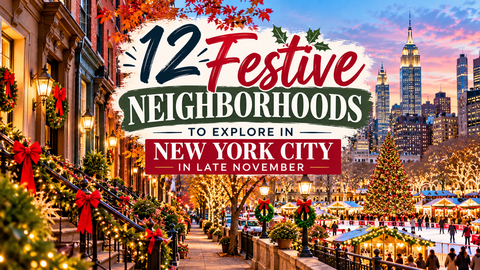12 Festive Neighborhoods to Explore in New York City in Late November